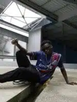 PSG  NAVYBLUE BASKILI T-SHIRT - Görsel 3