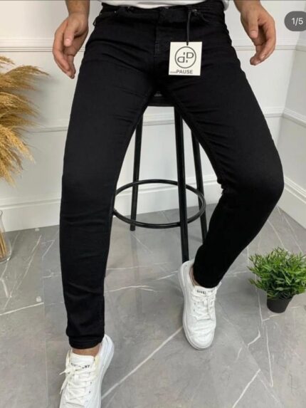 SLIM FIT LIKRALI KOT PANTOLON
