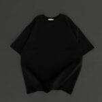 Düz Basic T-Shirt - Siyah