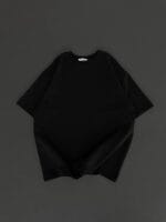 Düz Basic T-Shirt - Siyah