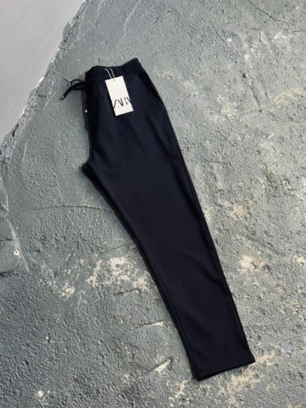 Fit Rahat Pamuklu Yumuşak Kumaş Pantolon Lacivert