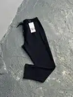Fit Rahat Pamuklu Yumuşak Kumaş Pantolon Lacivert - Görsel 2