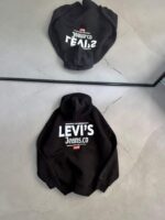 LVS Sırt Baskılı Sweatshirt – Siyah