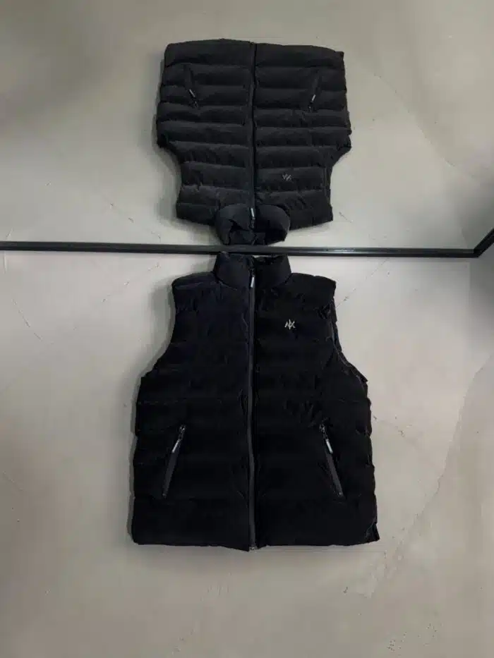AX Çelik Logo Basic Nova Yelek - Siyah - Görsel 1