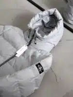 CK Kapşonlu Şişme Mont – Gri - Görsel 4