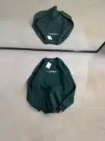 LFN Küçük Enjeksiyon Baskılı Üç İplik Sweatshirt – Koyu Yeşil