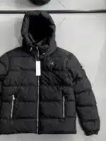 CK Kapşonlu Şişme Mont – Siyah - Görsel 3