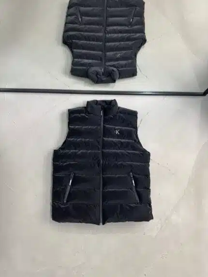CK Çelik Logo Basic Nova Yelek - Siyah