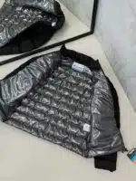 CLMB Nakışlı Termal Şişme Mont – Siyah - Görsel 3