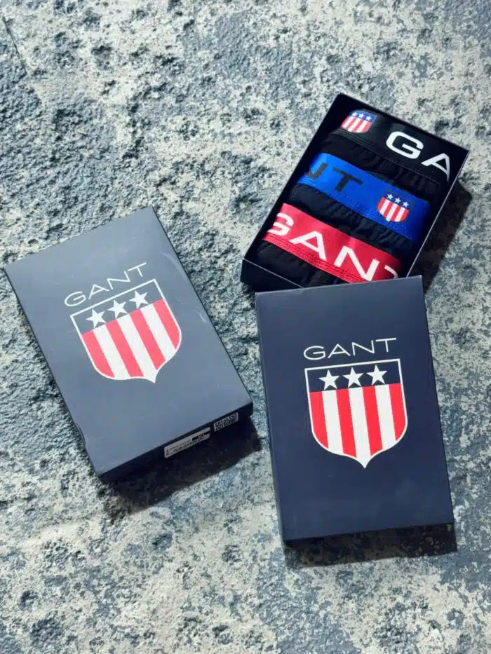 GANT 3’lü Erkek Kutu Boxer - Görsel 1