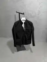 CB Wild Cast Erkek Uzun Kollu Taktik Gömlek - Siyah - Görsel 5