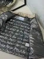 CLMB Nakışlı Termal Şişme Mont – Bej - Görsel 3