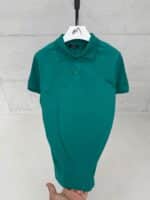 4SF Regular Fit Polo Yaka Tshirt - Emerald Yeşil