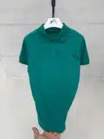 4SF Regular Fit Polo Yaka Tshirt - Emerald Yeşil