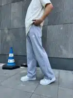 Premium Reflekör Baskı Eşofman - GRİ - Görsel 6