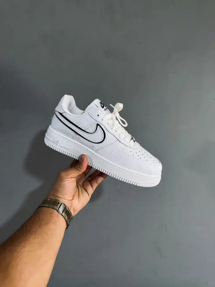 NIKE AIRFORCE BLACK WHİTE - Görsel 4