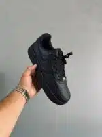 NIKE AIRFORCE ALLBLACK - Görsel 3