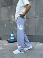 Ea7 Büyük Baskılı Eşofman - Gri - Görsel 4