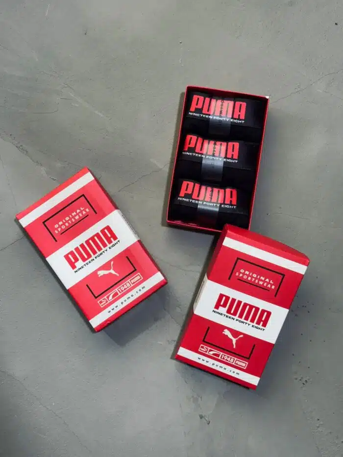 PUMA 3’lü Erkek Kutu Boxer - Görsel 1