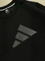 AD Luxury Bisiklet Yaka Sweatshirt – Siyah - Görsel 4