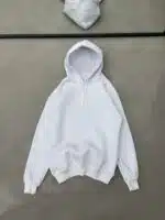 Kapüşonlu Luxury Sweatshirt – Beyaz