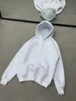 Kapüşonlu Luxury Sweatshirt – Beyaz - Görsel 3