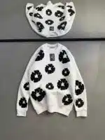 DT Üç İplik Sweatshirt – Beyaz - Görsel 3