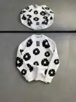 DT Üç İplik Sweatshirt – Beyaz