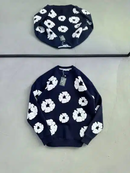 DT Üç İplik Sweatshirt – Lacivert
