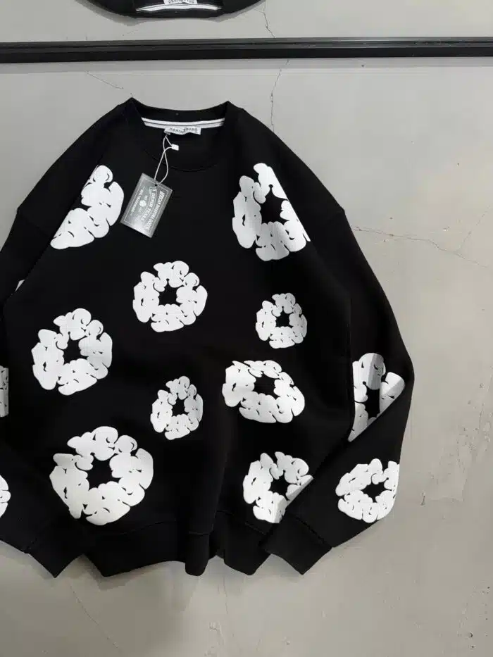 DT Üç İplik Sweatshirt – Siyah - Görsel 3