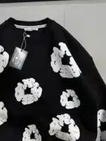 DT Üç İplik Sweatshirt – Siyah - Görsel 4