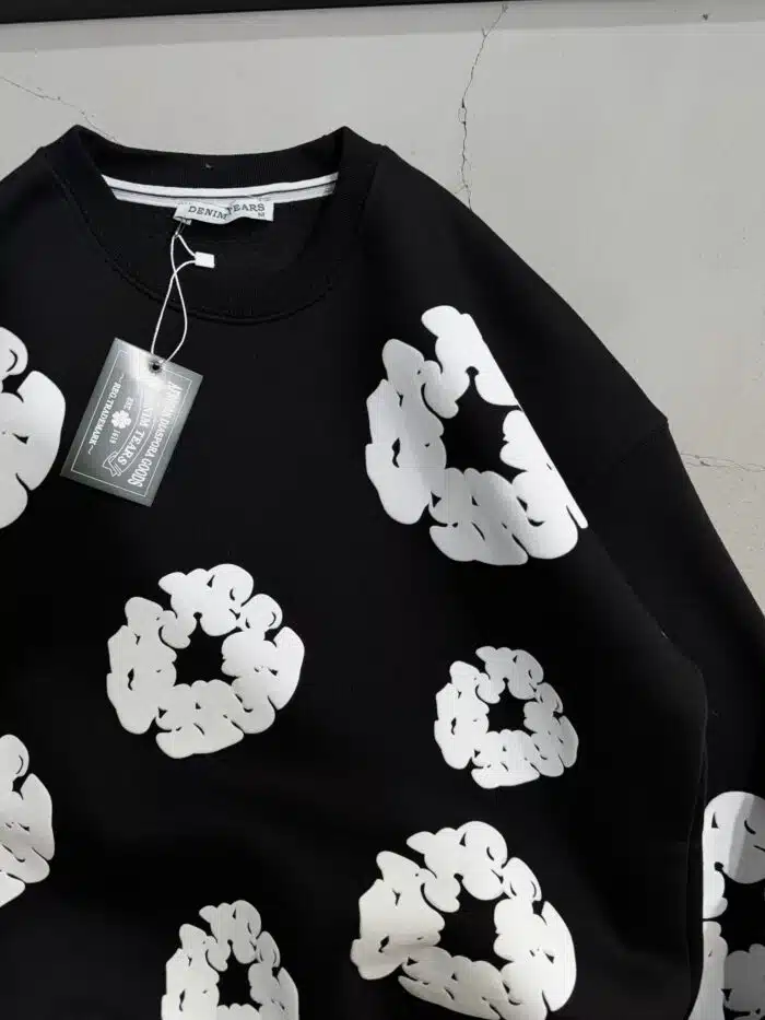 DT Üç İplik Sweatshirt – Siyah - Görsel 4