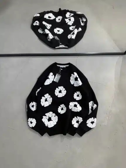 DT Üç İplik Sweatshirt – Siyah