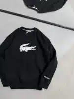 LCST Baskılı Üç İplik Sweatshirt – Siyah - Görsel 3