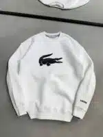 LCST Baskılı Üç İplik Sweatshirt – Beyaz - Görsel 3