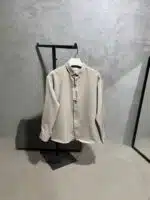 Basic Kalın Kışlık Gömlek - Krem