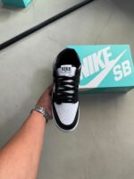 NK Dunk Low Retro - Siyah / Beyaz - Görsel 4