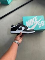 NK Dunk Low Retro - Siyah / Beyaz - Görsel 3