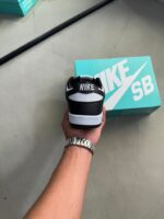 NK Dunk Low Retro - Siyah / Beyaz - Görsel 5