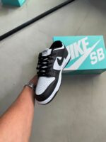NK Dunk Low Retro - Siyah / Beyaz - Görsel 6