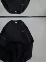 LCST Nakışlı Üç İplik Sweatshirt – Siyah - Görsel 3