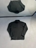 Yarım Fermuarlı Basic Polar - Haki Yeşili