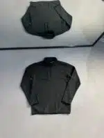 Yarım Fermuarlı Basic Polar - Haki Yeşili