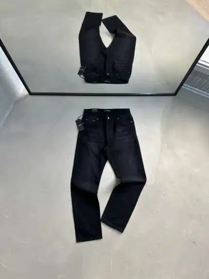 Erkek Basic Baggy Pantolon - Siyah
