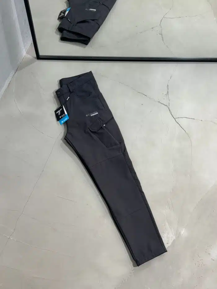 Erkek Sıcak Tutan Outdoor Titanium Taktik Pantolon - Gri - Görsel 1