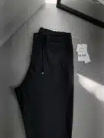 BS Regular Premium Kışlık Jogger - Siyah - Görsel 3