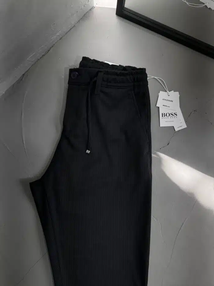 BS Regular Premium Kışlık Jogger - Siyah - Görsel 3