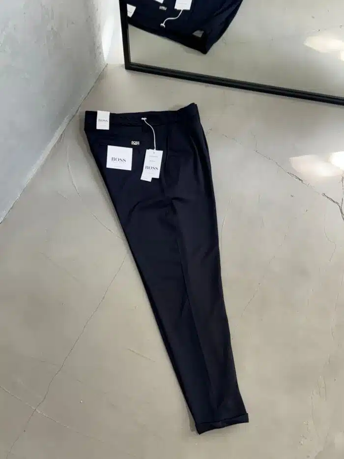 BS Regular Straight Premium Kışlık Jogger - Lacivert - Görsel 1