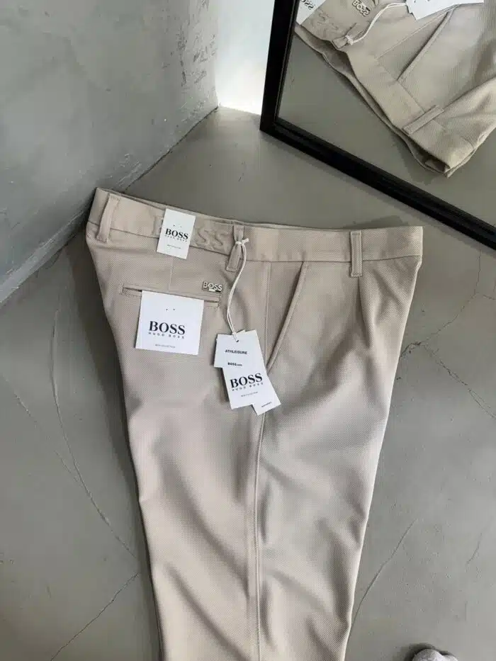 BS Regular Straight Premium Kışlık Jogger - Ekru - Görsel 3