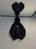 SW Sırt Baskılı Kapşonlu Sweatshirt – Siyah